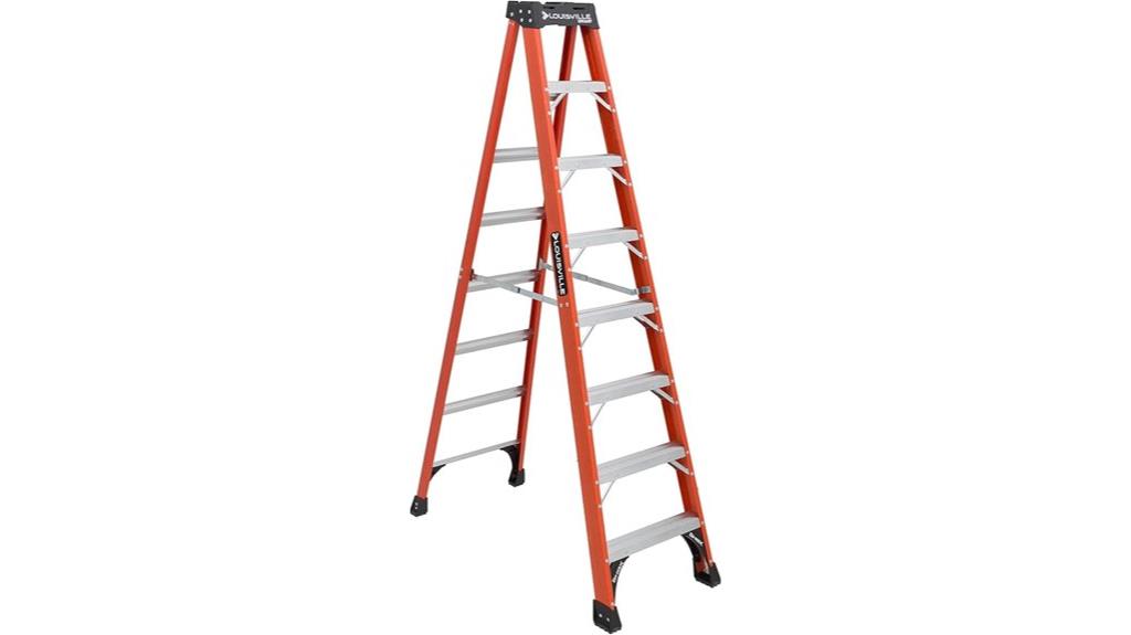 louisville fiberglass step ladder
