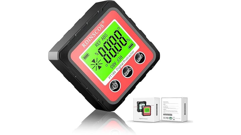 magnetic digital angle inclinometer