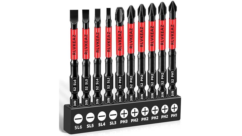 magnetic screwdriver bits set