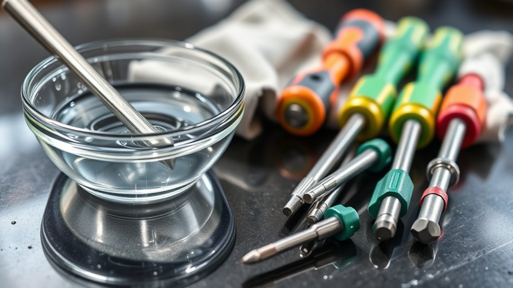 maintain and care screwdrivers