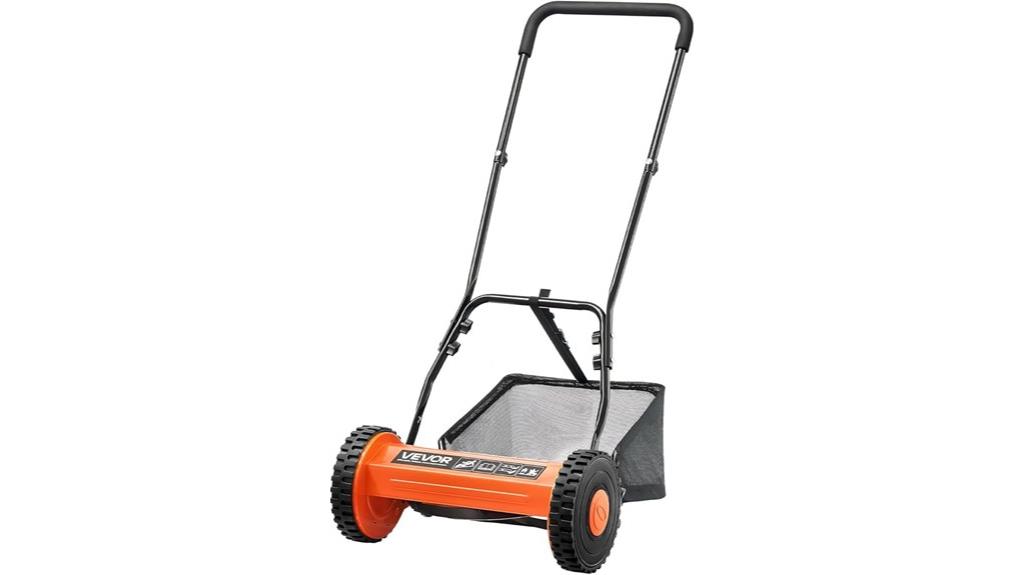 manual 14 inch reel mower