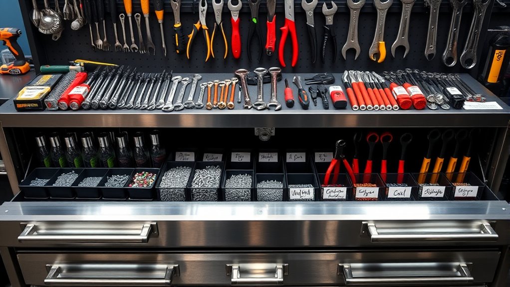 maximize tool storage efficiency