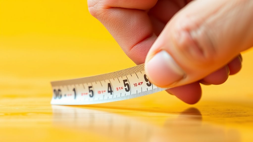 measure accurately and carefully