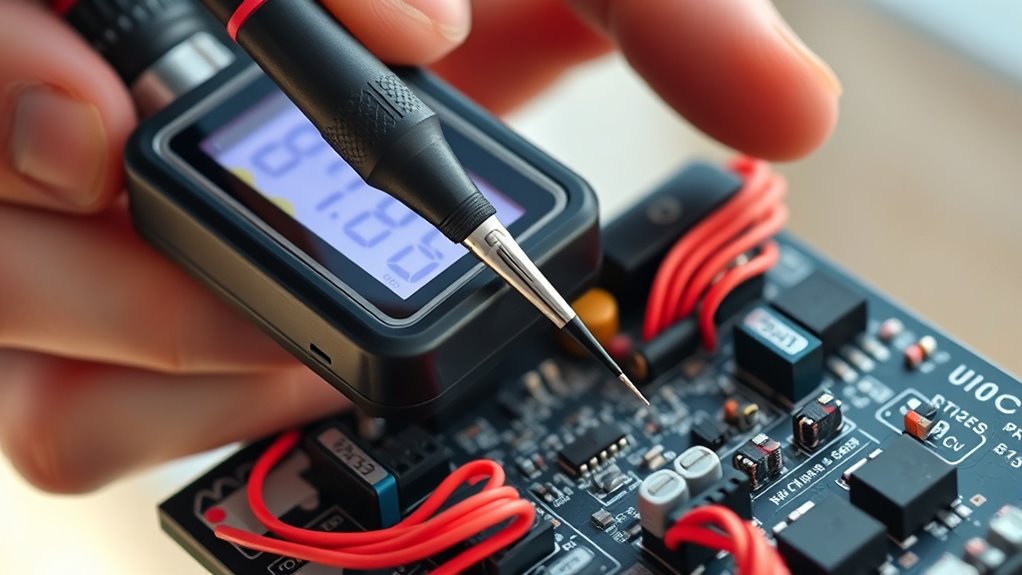 measure voltage current resistance