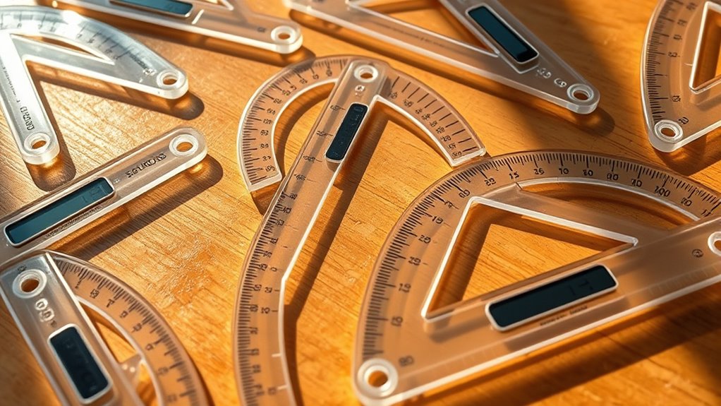 measurement material visibility features