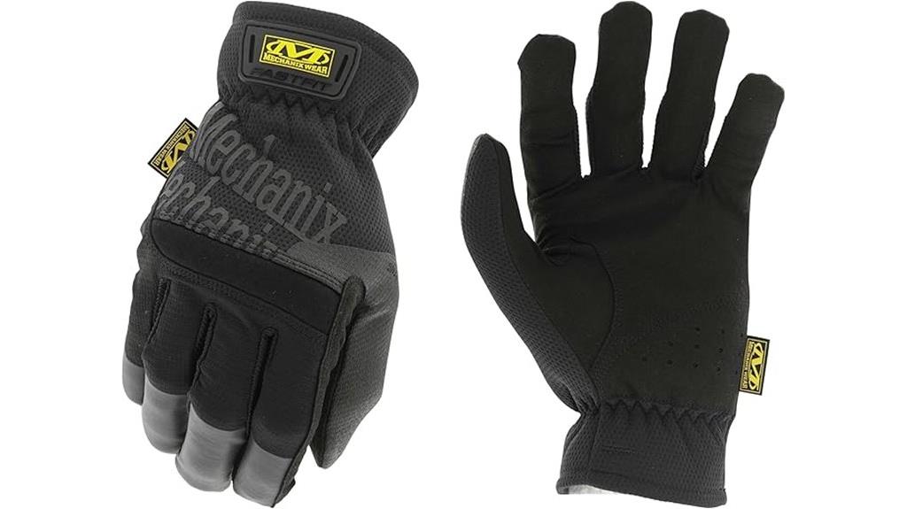 mechanix fastfit black gloves