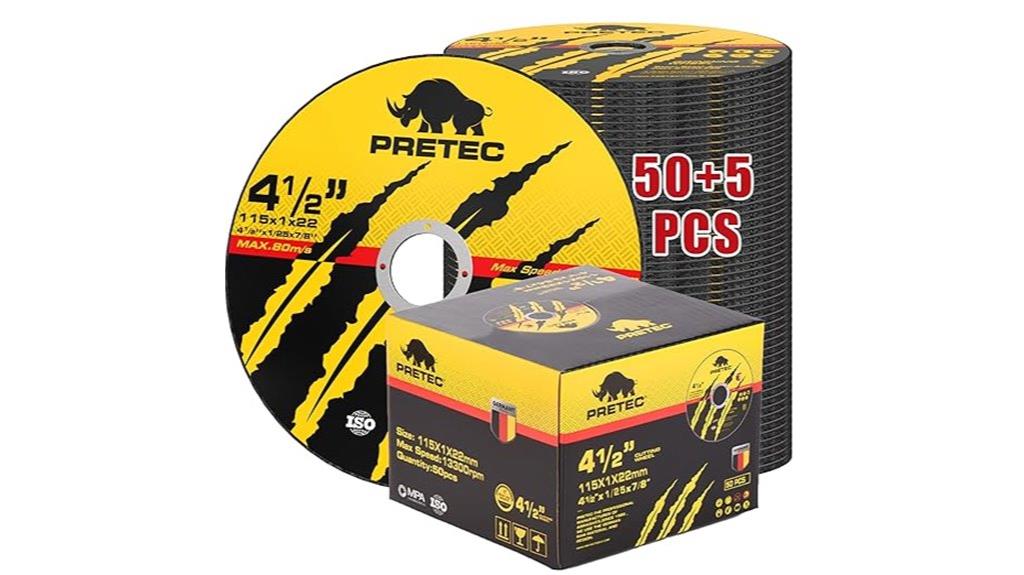 metal cutting wheel pack