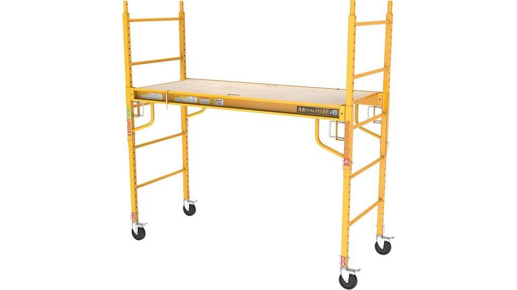 metal scaffolding platform details