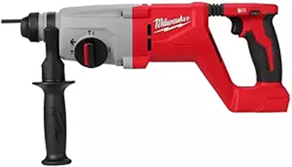 milwaukee m18 brushless rotary