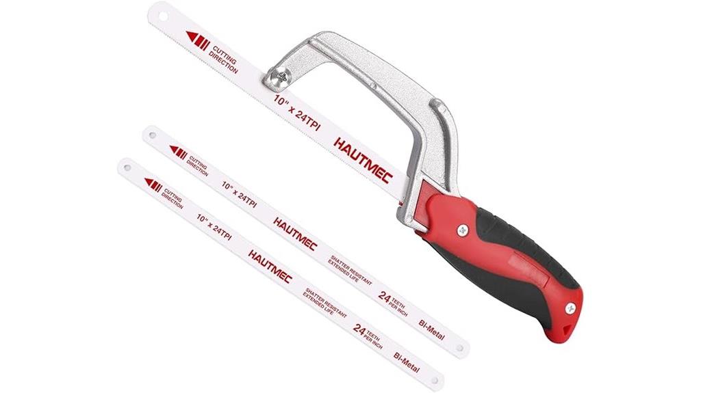 mini hacksaw with blades
