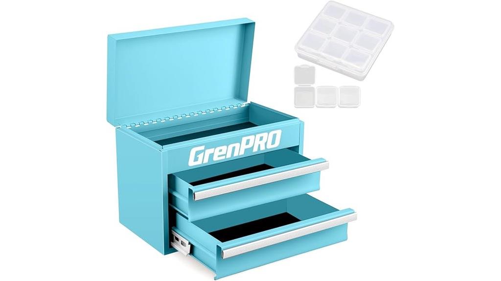 mini metal storage organizer