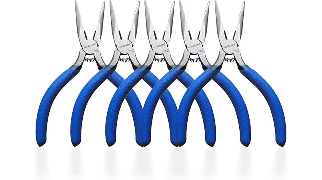 mini needle nose pliers pack