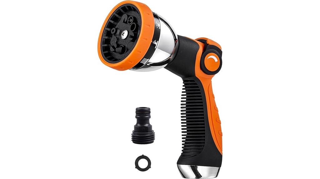 multi pattern metal water sprayer