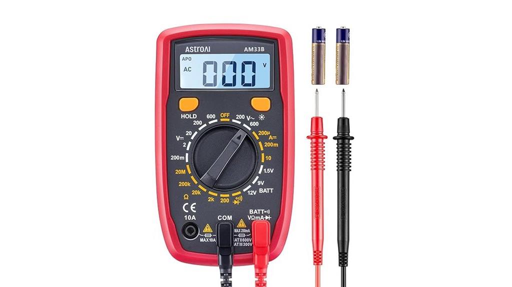 multimeter with multiple functions