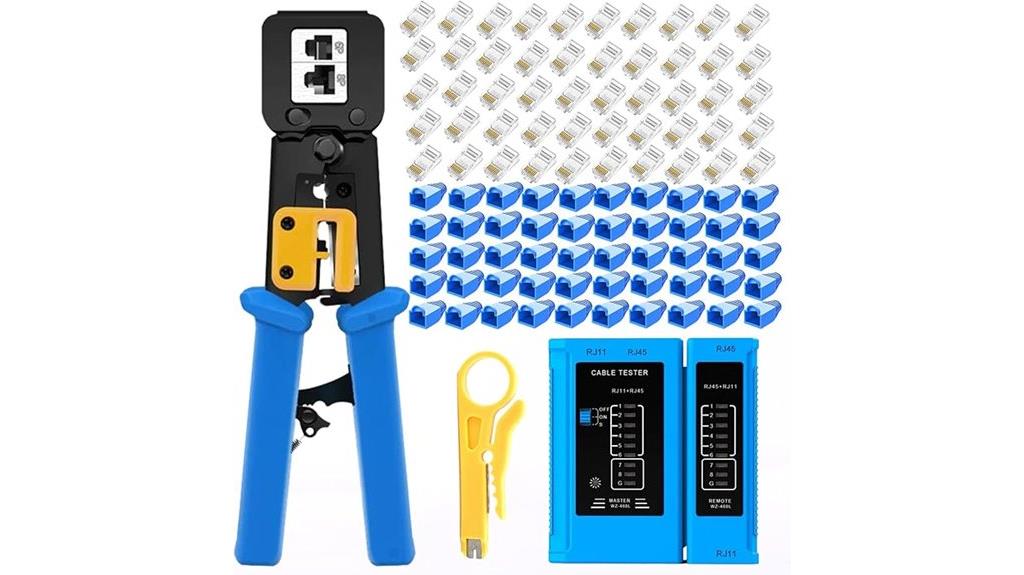 network cable crimping kit