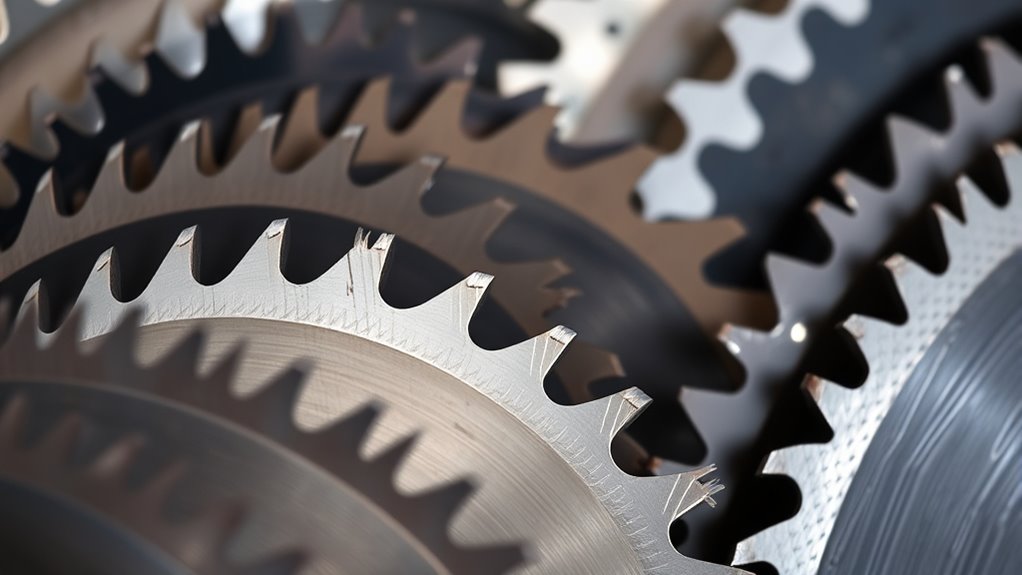 optimized saw teeth performance