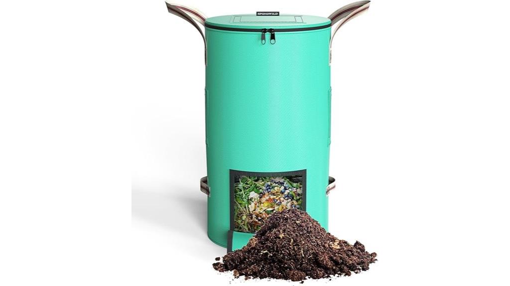 outdoor 32 gallon compost bin