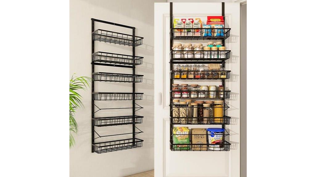 over the door pantry baskets