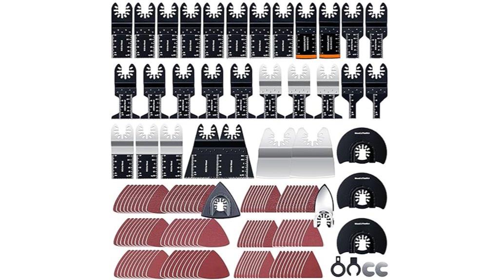 pack of oscillating saw blades