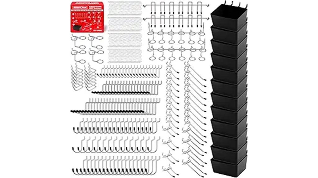 pegboard hook set 300 piece