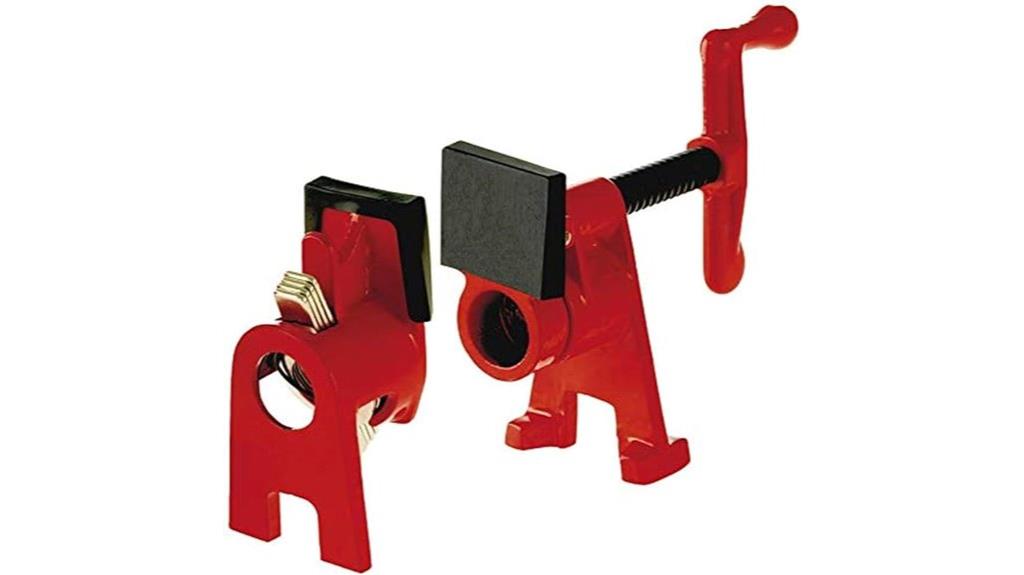 pipe clamp with h style