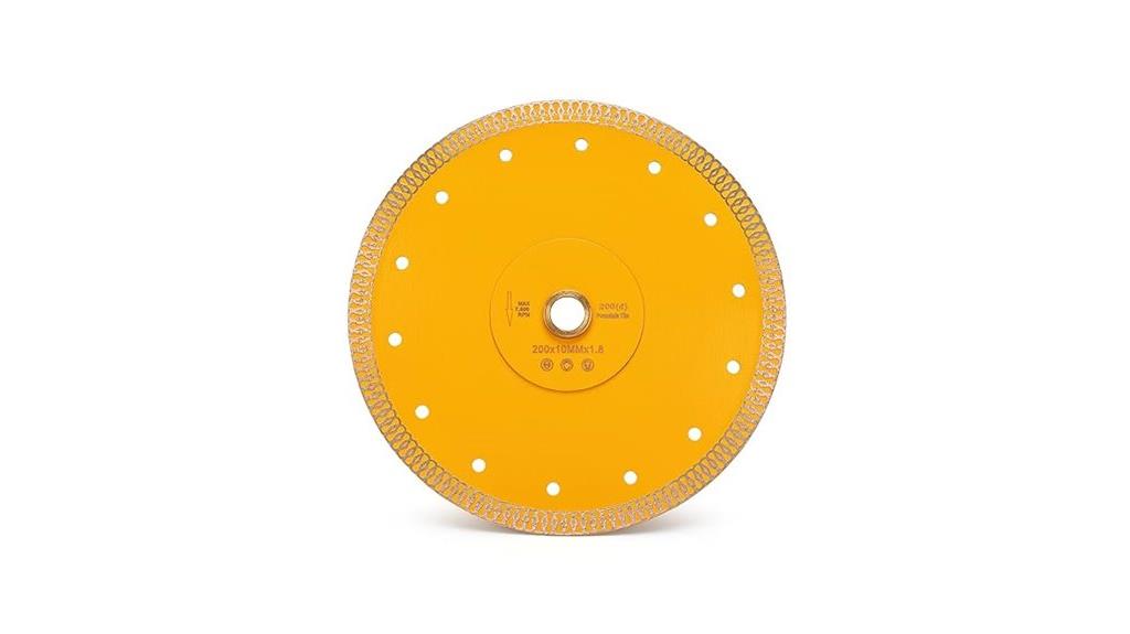 porcelain tile cutting blade