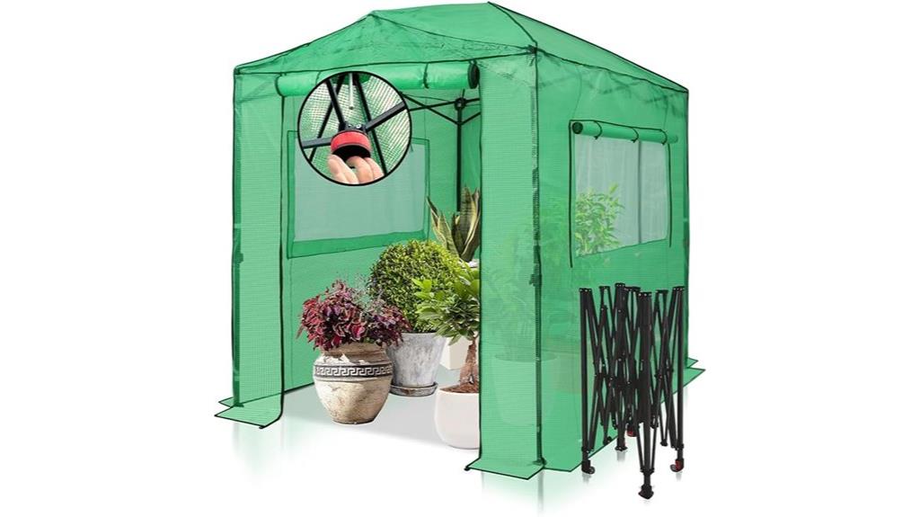 portable 8x6 greenhouse