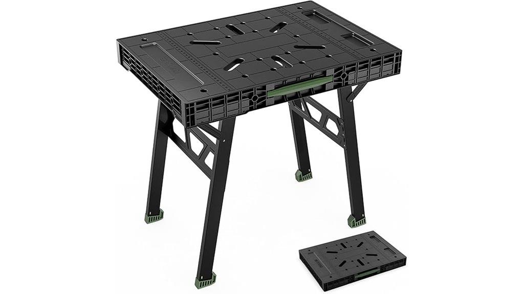 portable foldable workbench