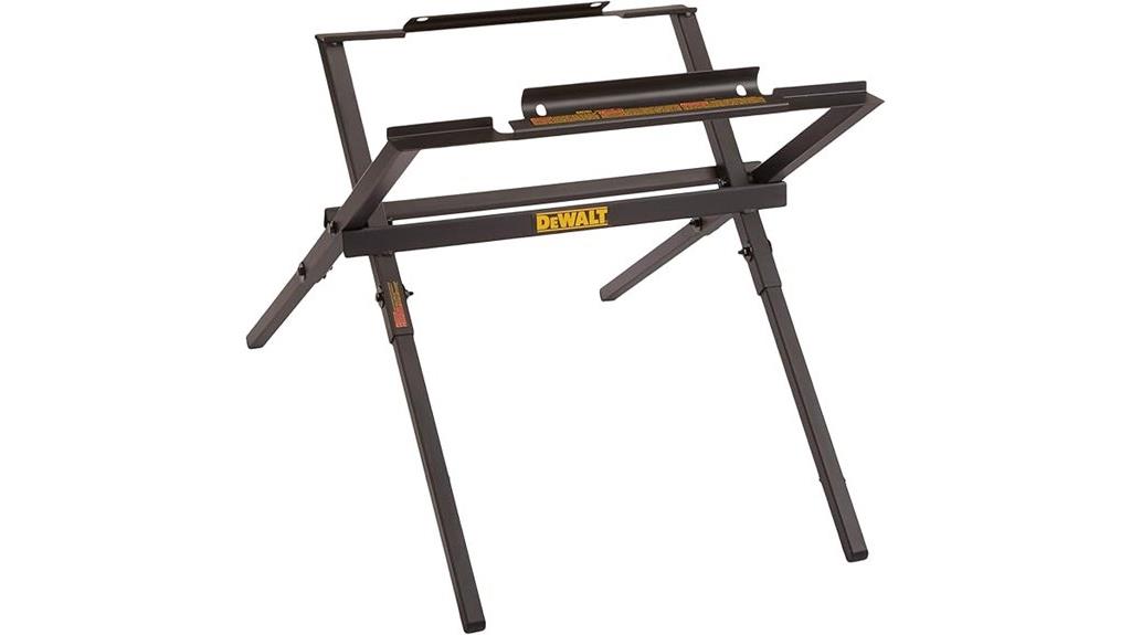portable jobsite table stand