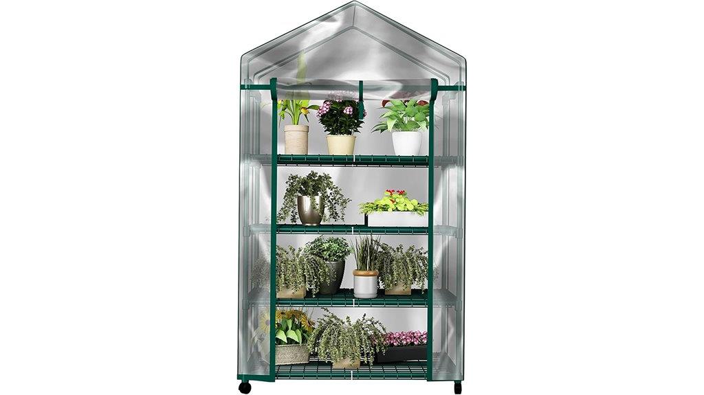 portable multi tier greenhouse