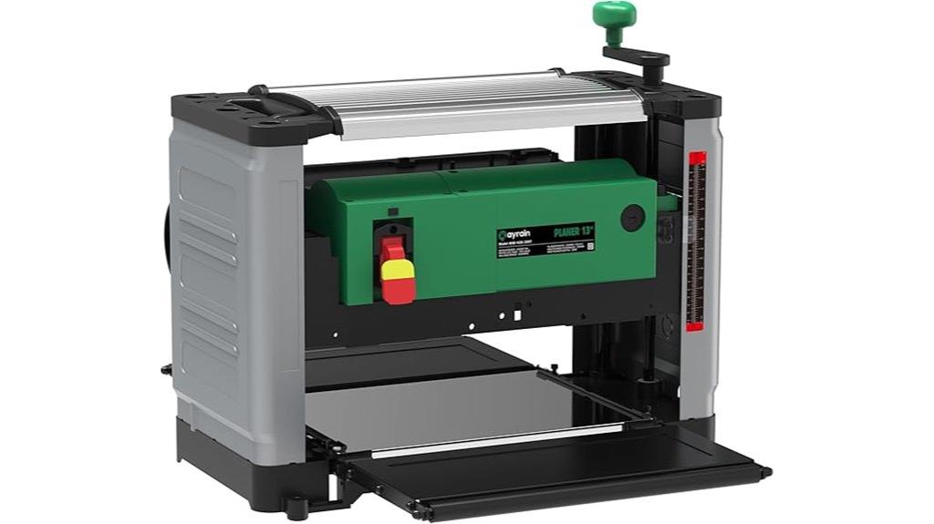 powerful 13 inch planer