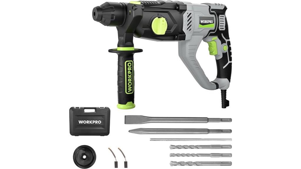 powerful 7 5 amp rotary hammer