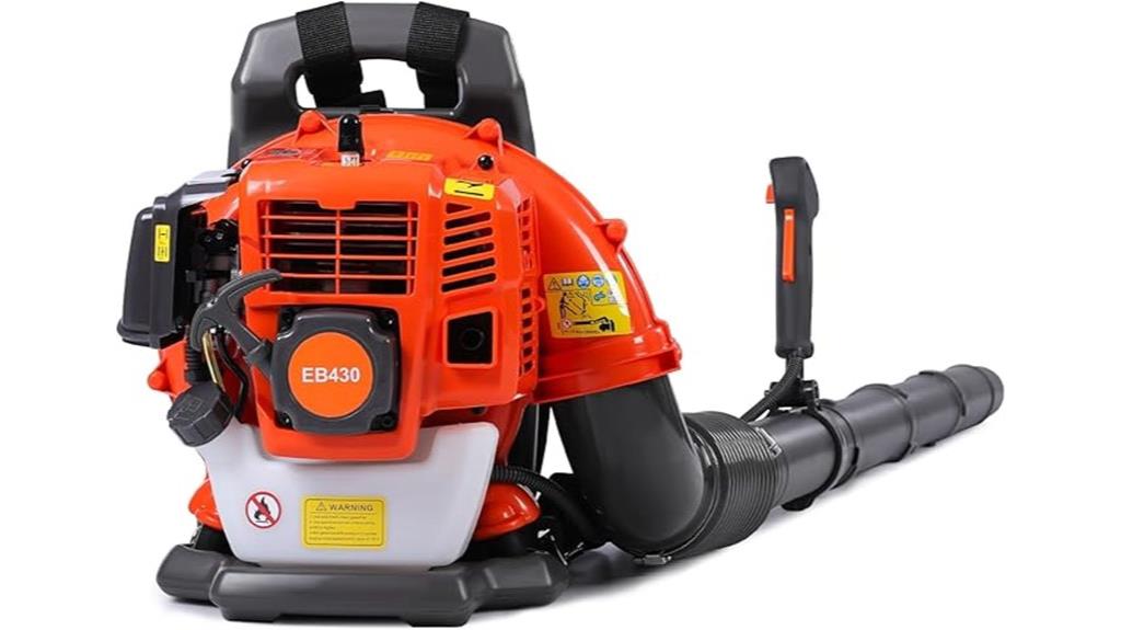 powerful gas leaf blower