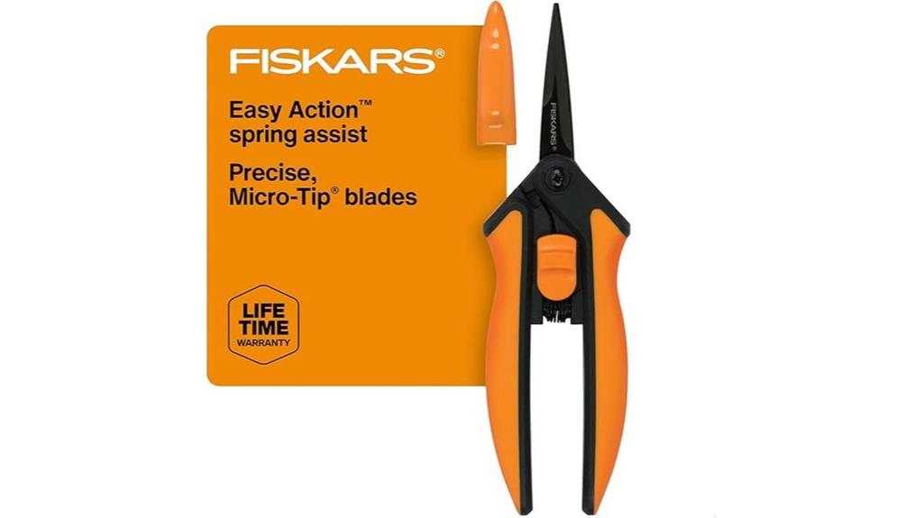 precise floral pruning scissors