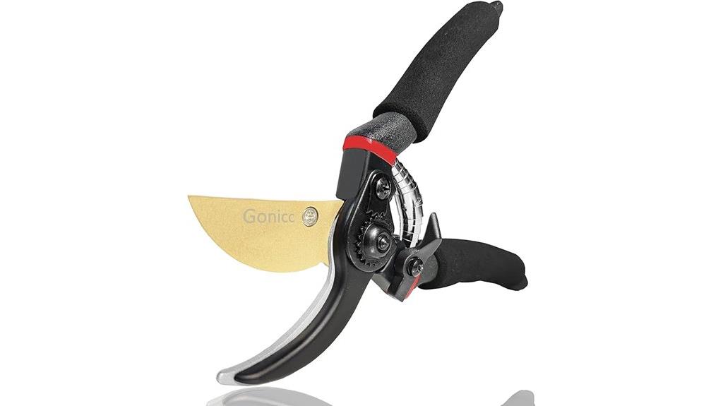 professional titanium pruning shears