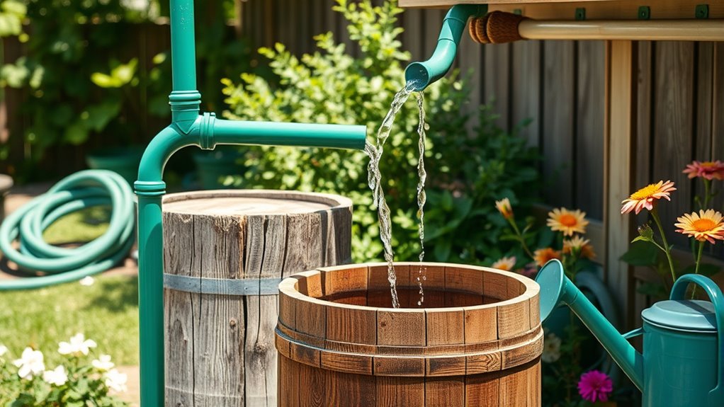 proper rain barrel installation