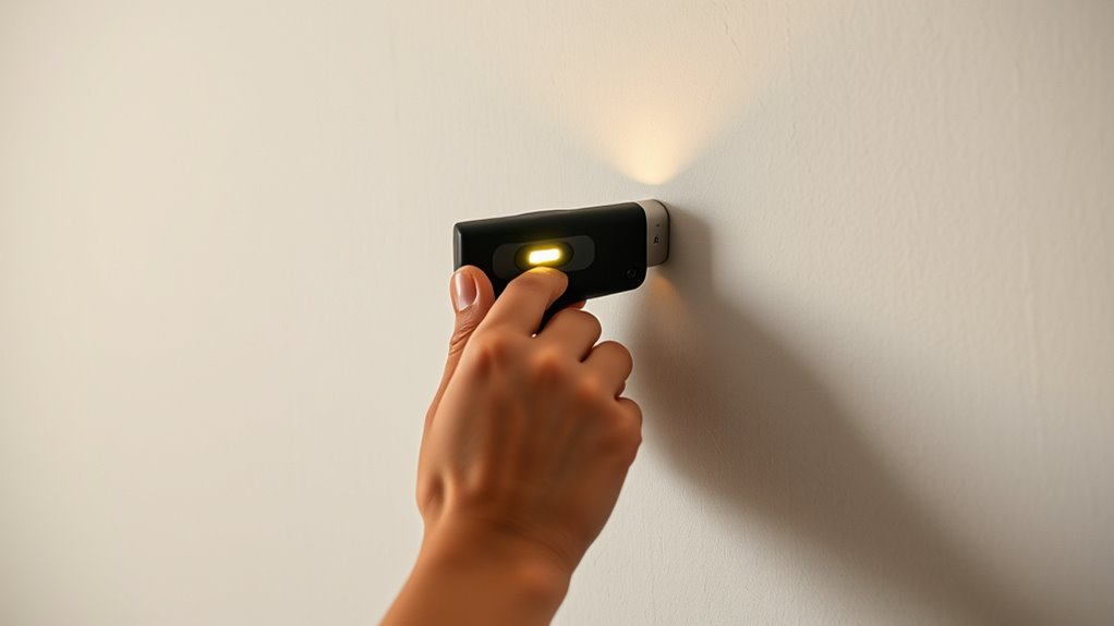 proper stud finder usage