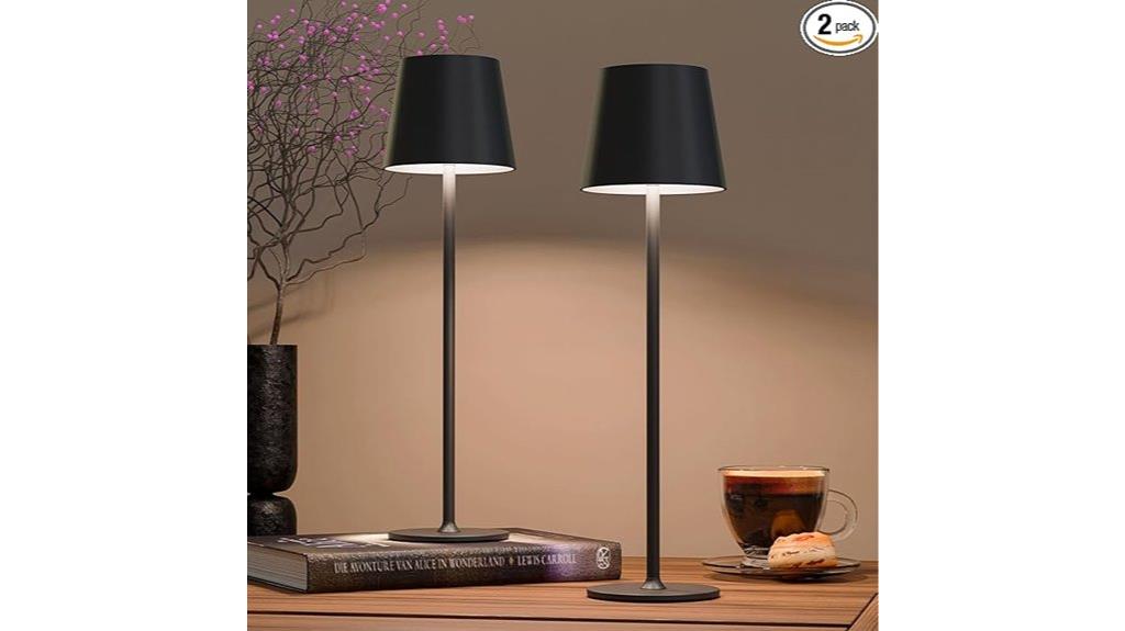 rechargeable cordless table lamps