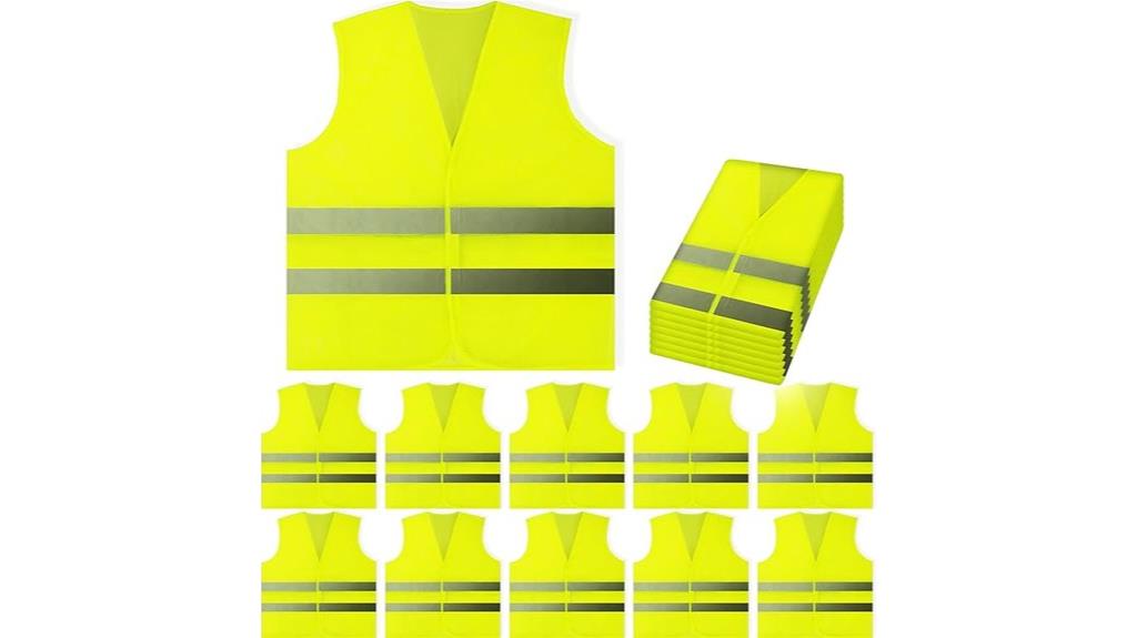 reflective safety vests pack