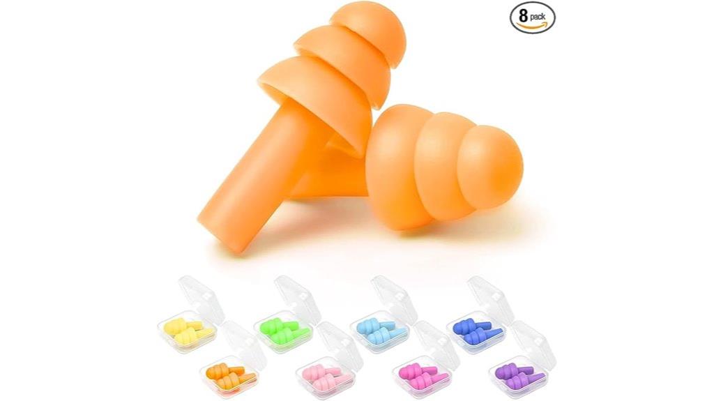 reusable silicone sleep earplugs