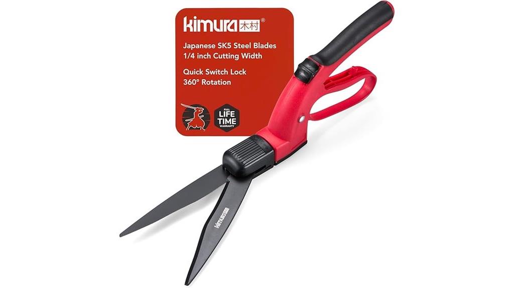 rotating head grass shears