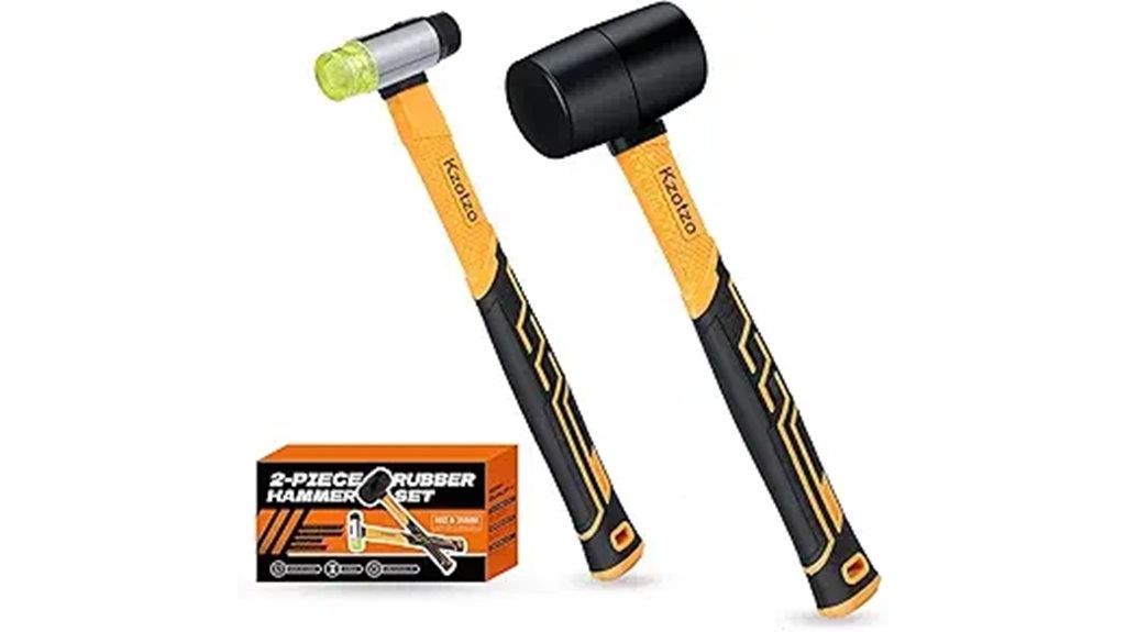 rubber mallet hammer set
