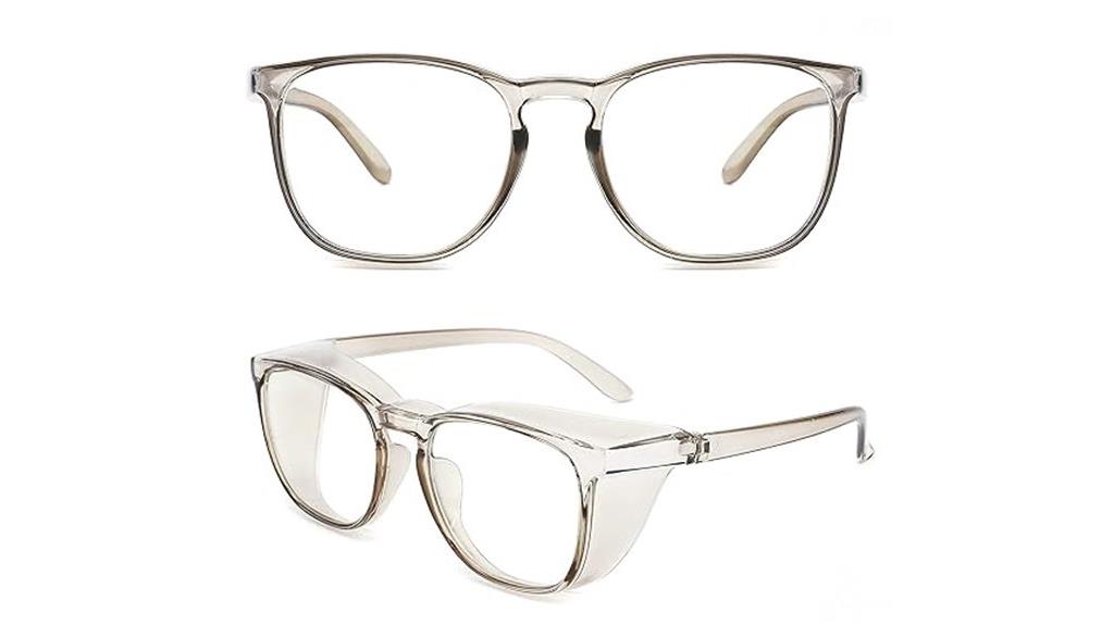 safety glasses with anti fog