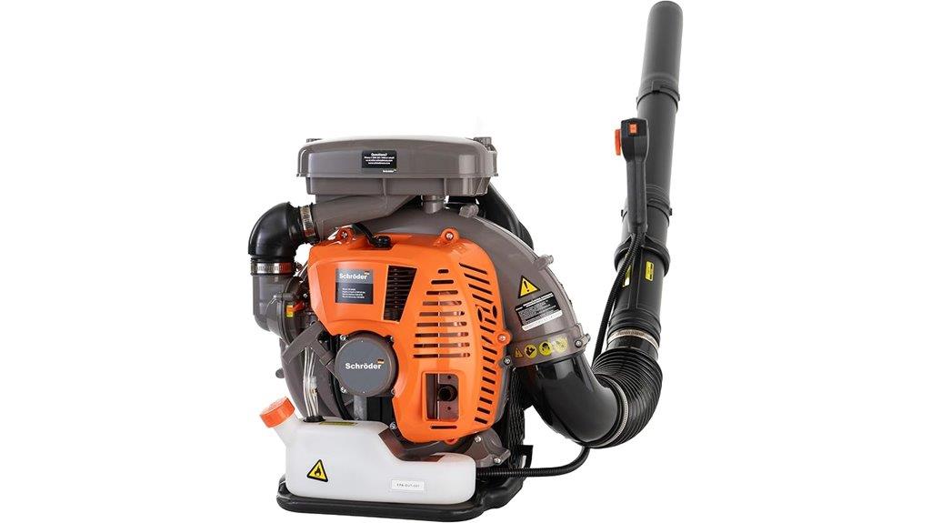 schr der backpack leaf blower