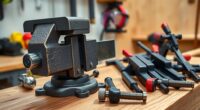 securely clamp objects safely