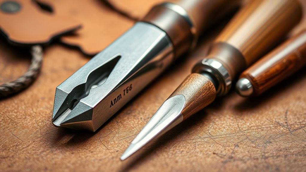 selecting proper punch and awl