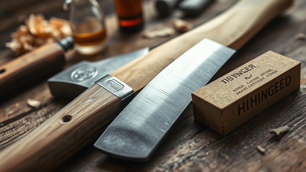 sharpen maintain axes properly