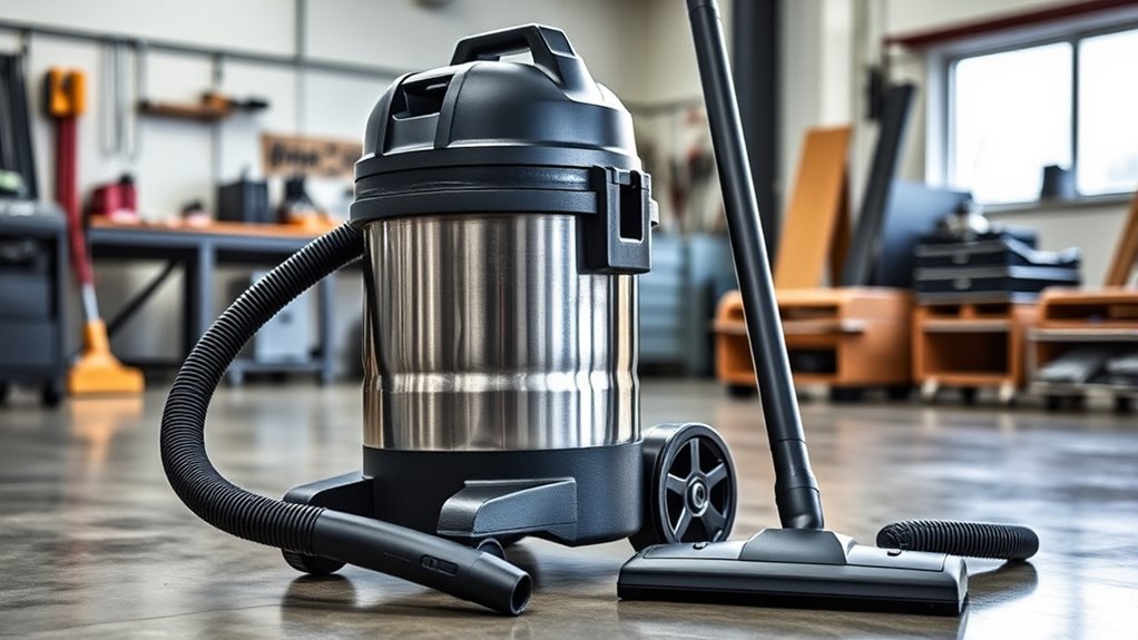 shop vac capacity and durability