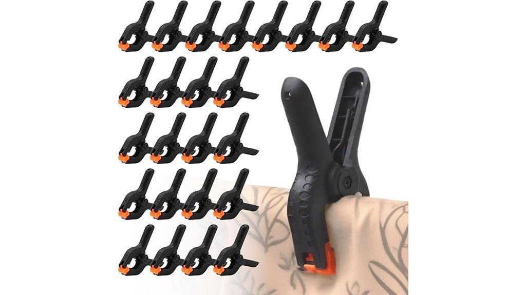 six inch backdrop clamps