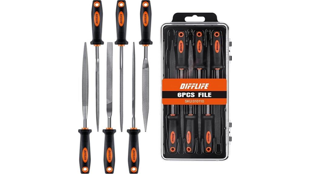 six piece carbon steel set
